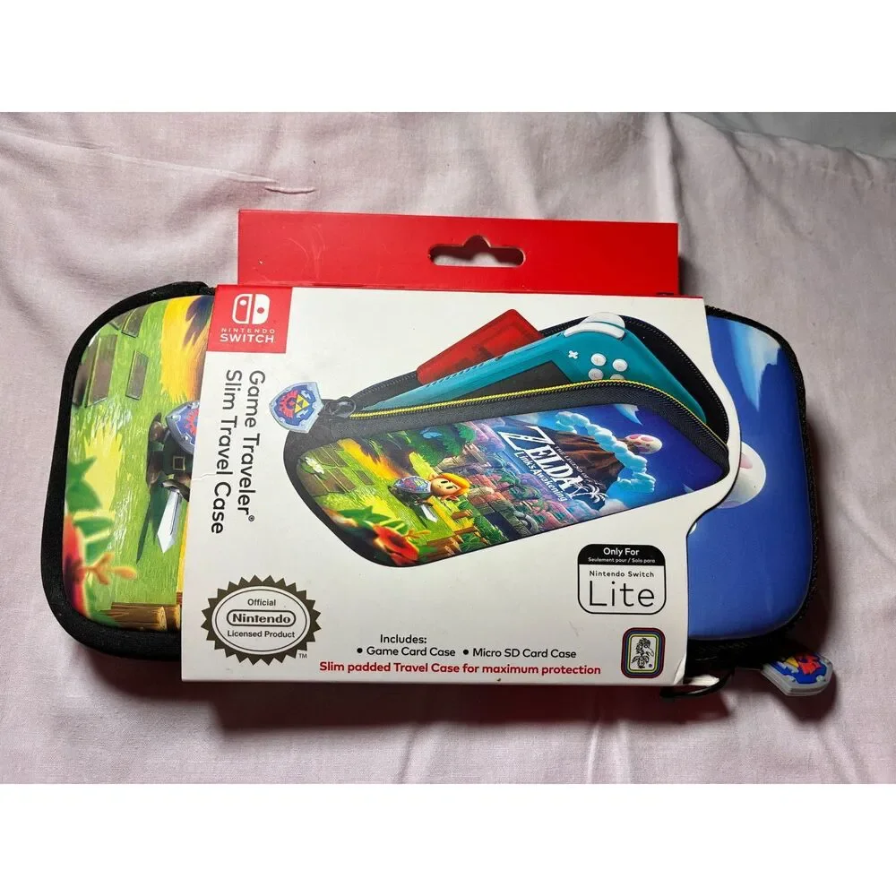 Nintendo Switch Lite Slim Travel Case The Legend of Zelda Link’s Awakening